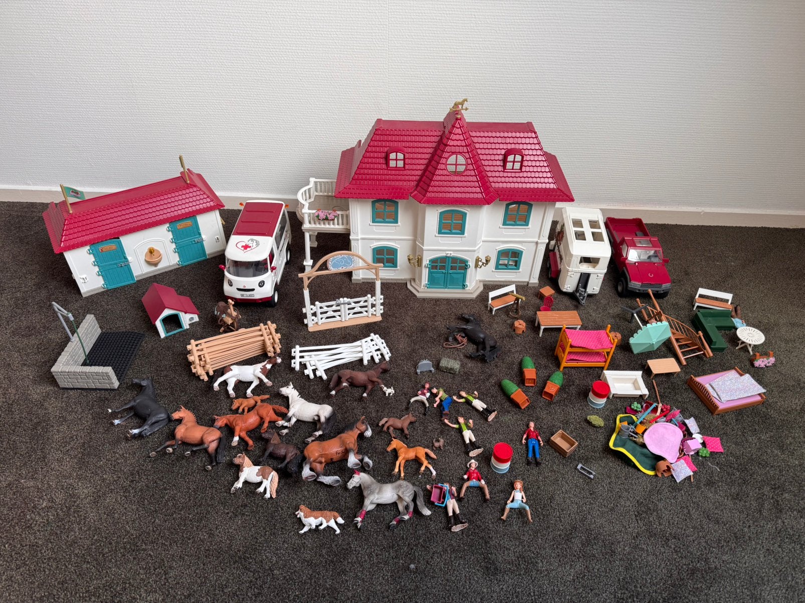 Schleich set, Ophalen of Verzenden, Zo goed als nieuw, Jongen of Meisje
