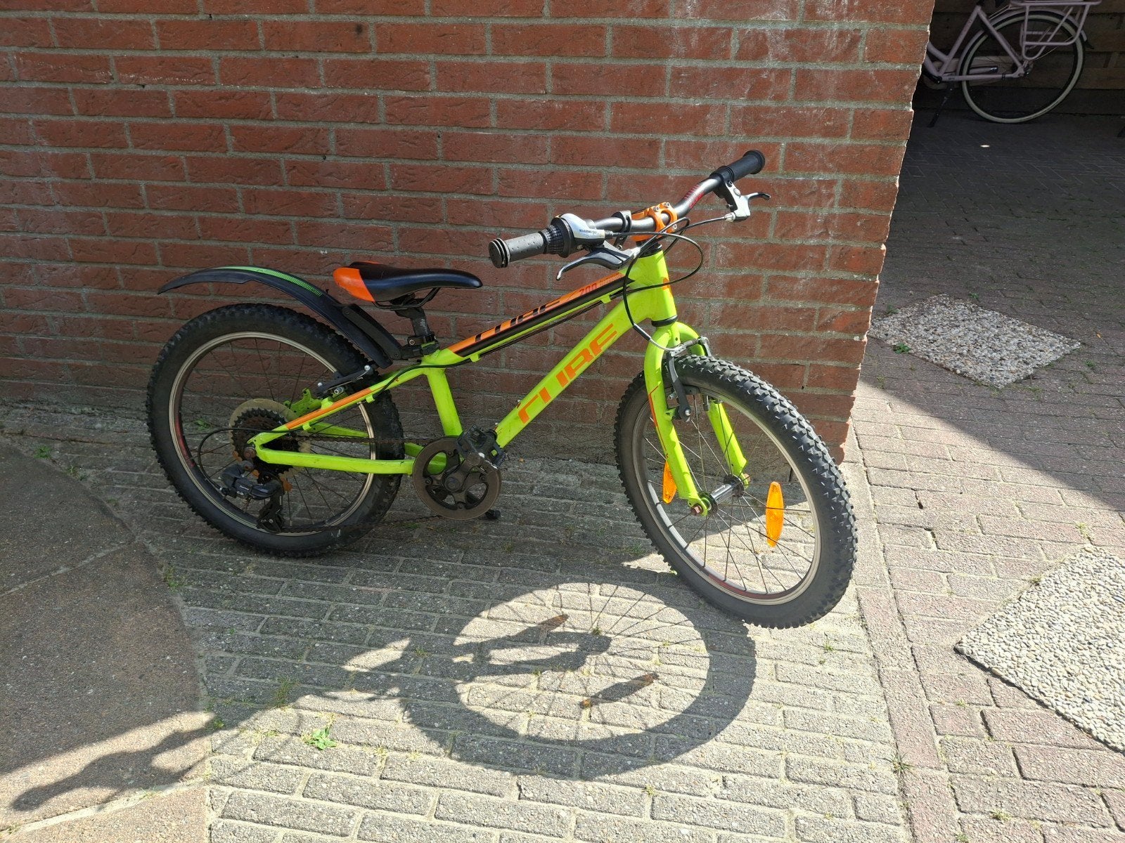 Cube kinderfiets 20 inch, Gebruikt, Velgrem, Versnellingen, Minder dan 49 cm