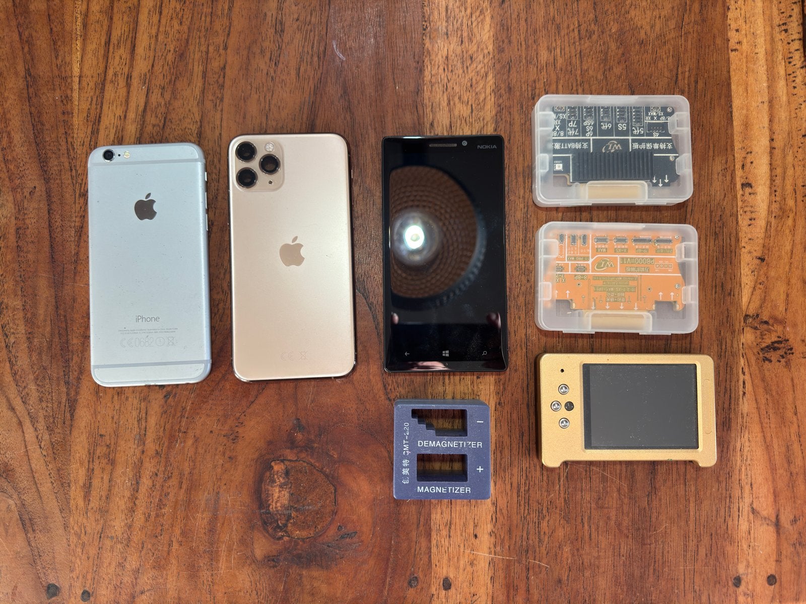 Partij iPhone onderdelen en reparatiegereedschap, Telecommunicatie, Ophalen of Verzenden, Gebruikt, Overige typen, Apple