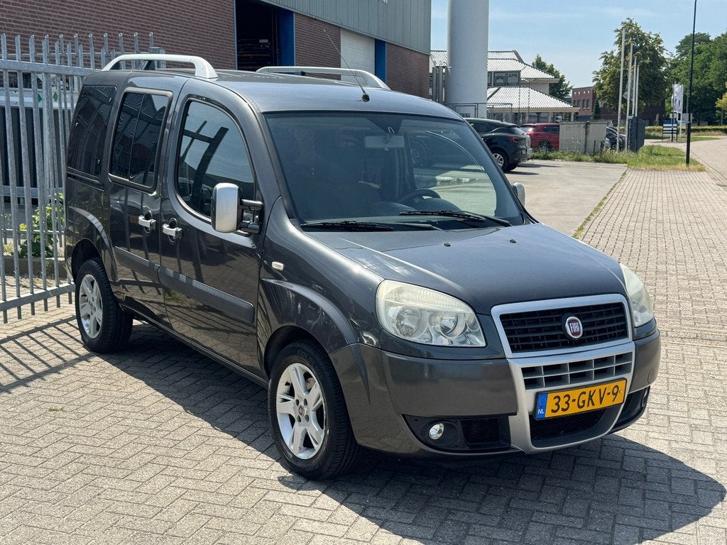 Fiat Doblò 1.4 Malibu 5 persoons! NL AUTO NAP! Airco l PDC, Voorwielaandrijving, Parkeersensor, Stof, Gebruikt