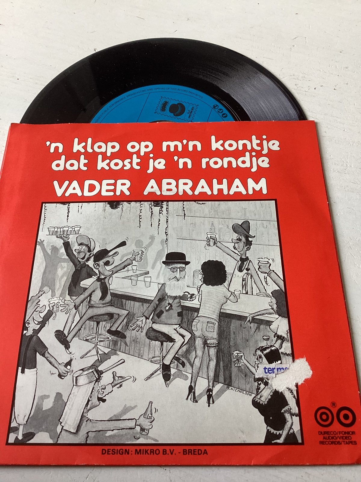 Vader  Abraham - Adeile, Verzenden, Zo goed als nieuw, 7 inch, Nederlandstalig