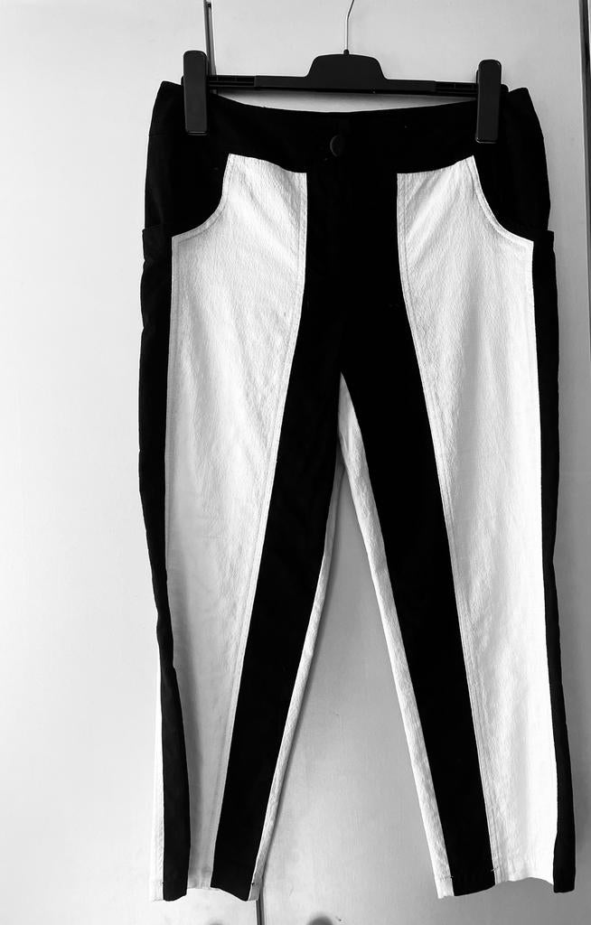 Zucchero: Opvallende broek, Kleding | Dames, Maat 38/40 (M), Verzenden, Wit, Zo goed als nieuw