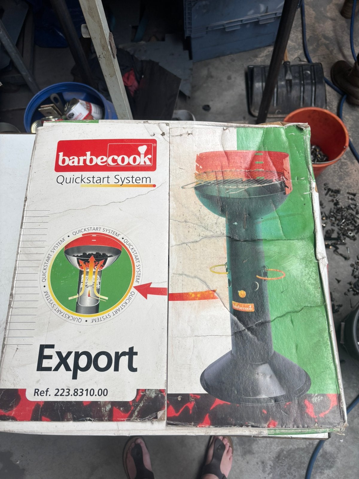 Barbecook snelle bbq, Tuin en Terras, Houtskoolbarbecues, Ophalen of Verzenden, Zo goed als nieuw