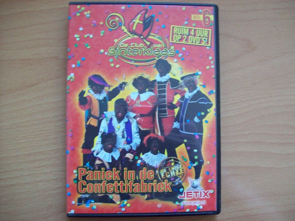 2-DVD: Paniek in de Confettifabriek (Club van Sinterklaas), Diversen, Ophalen of Verzenden, Zo goed als nieuw