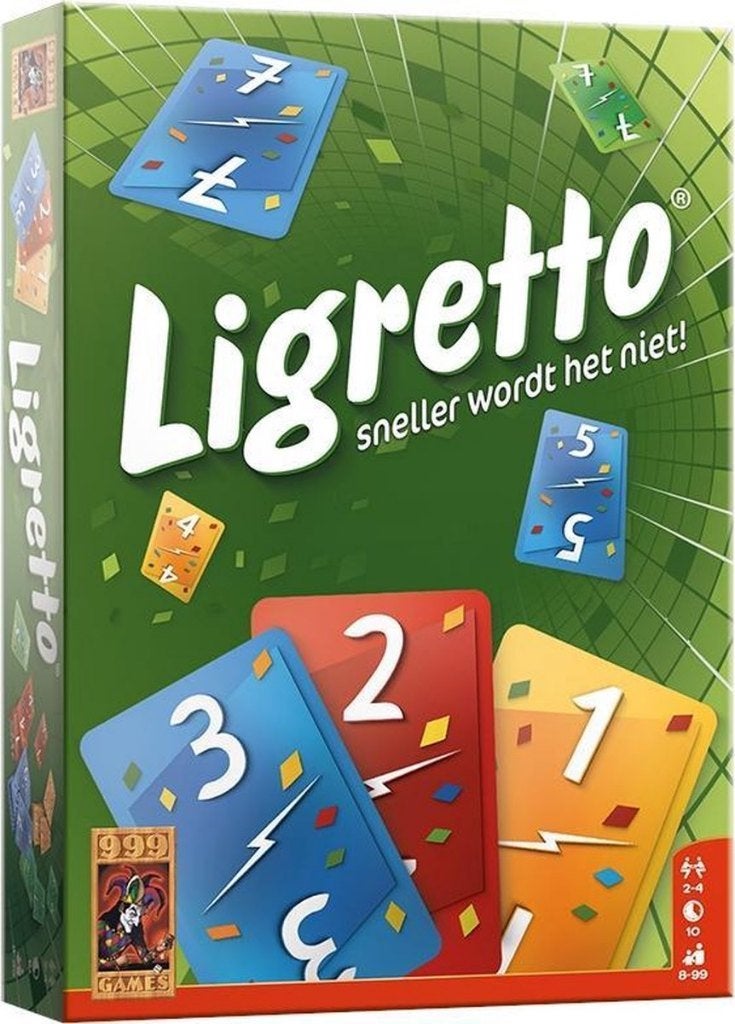 Ligretto Groen Kaartspel, ., Nieuw, Ophalen of Verzenden, .