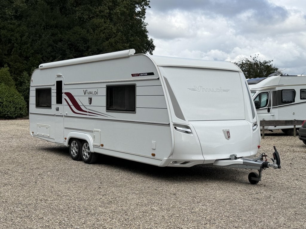 Tabbert Vivaldi 655 Airco Luifel ATC, Caravans en Kamperen, Schokbreker, Rondzit, Tabbert, Bedrijf