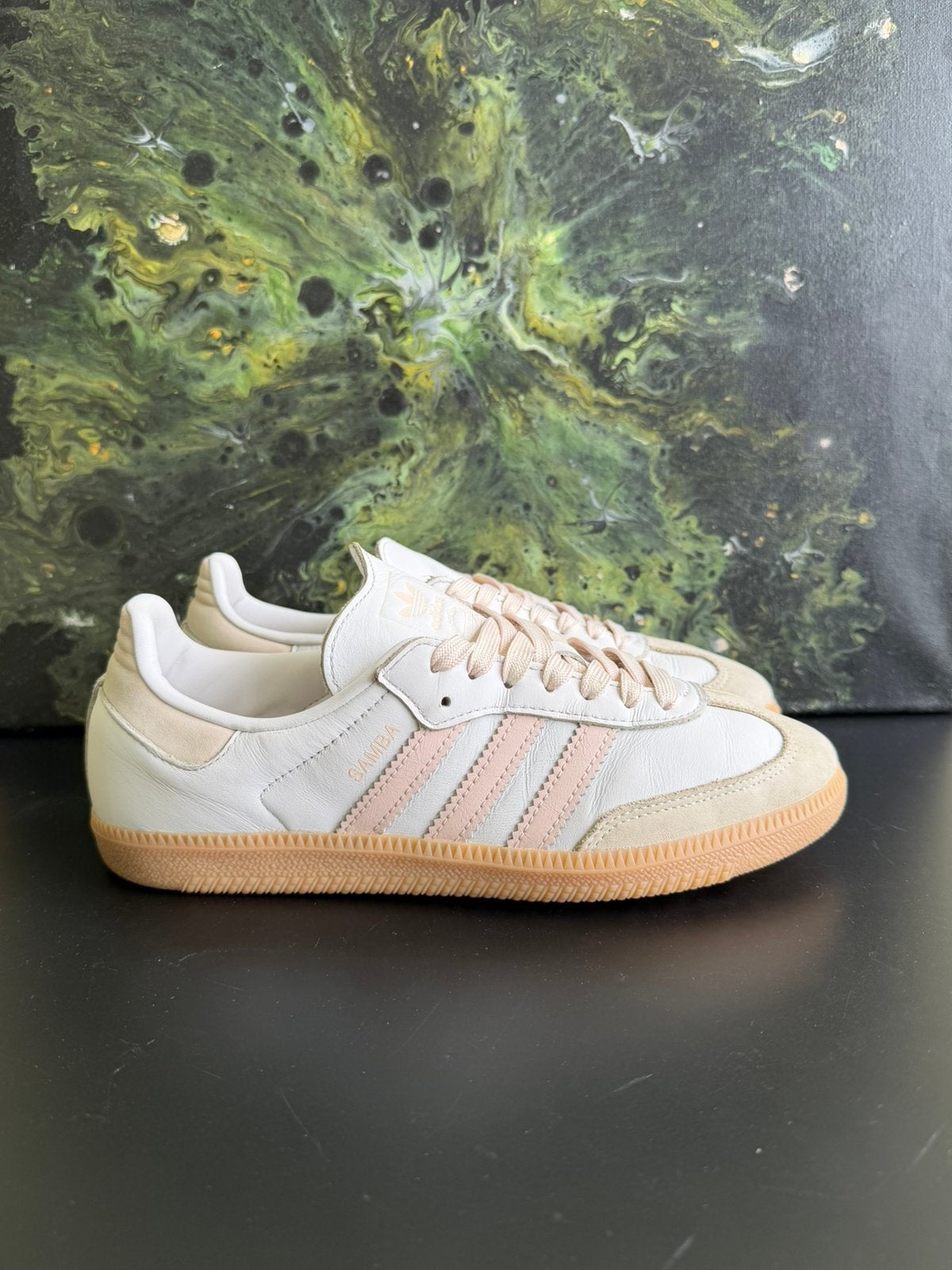 Adidas samba maat 39 (1/3), Ophalen of Verzenden, Zo goed als nieuw, Wit, Sneakers of Gympen