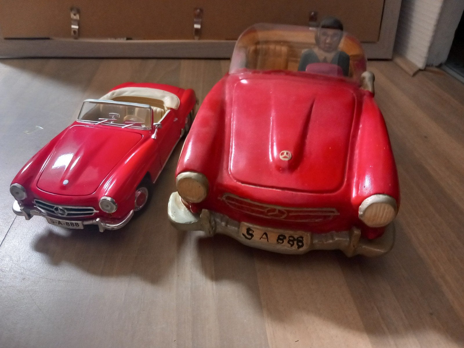 Mercedes-Benz 190 SL modelauto's (Maisto en decoratief), Ophalen of Verzenden, Gebruikt, Auto, Maisto