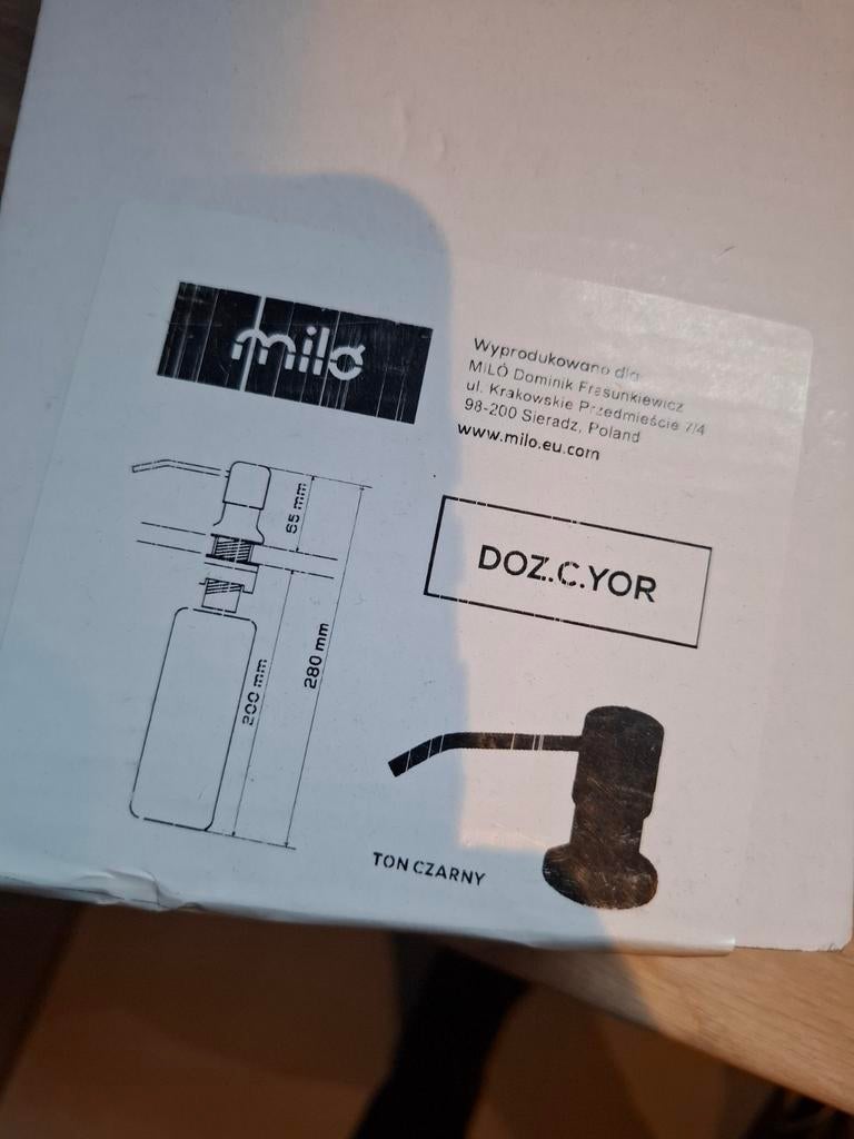 Inbouw zeepdispenser handpompje nieuw, Ophalen of Verzenden, Nieuw