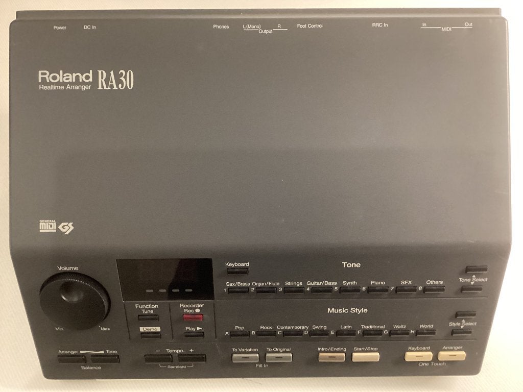 Vintage Roland RA-30 Arranger Soundmodule, Ophalen, Zo goed als nieuw, Roland