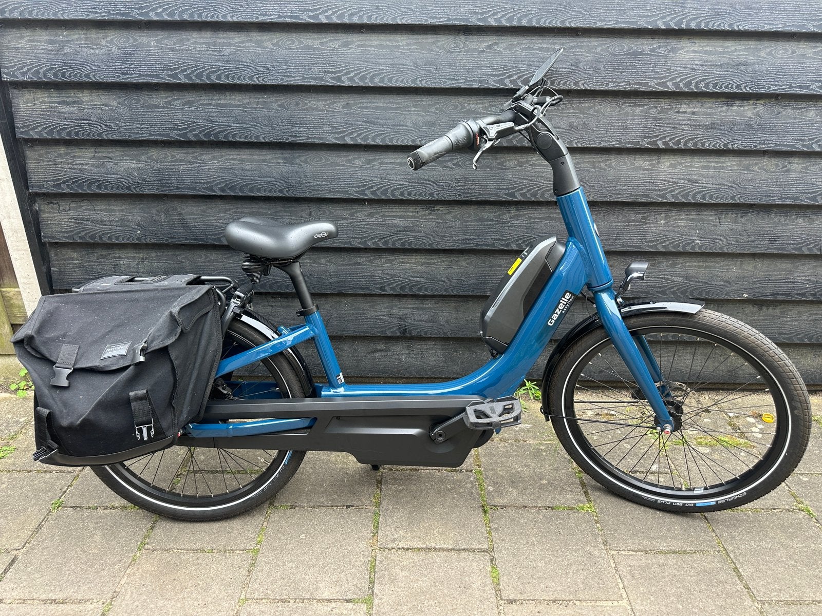 Gazelle easyflow 46cm C8 500watt 1300km, Fietsen en Brommers, Elektrische fietsen, Minder dan 47 cm, Ophalen, Zo goed als nieuw