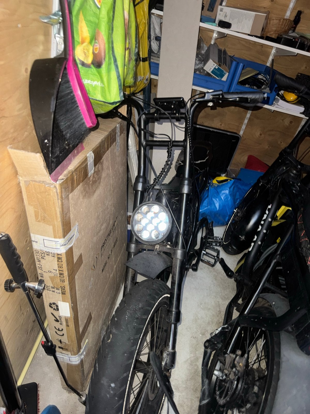 E-bike voor onderdelen of reparatie (zonder accu/achterband), 51 tot 55 cm, Ophalen of Verzenden, Gebruikt, Overige merken