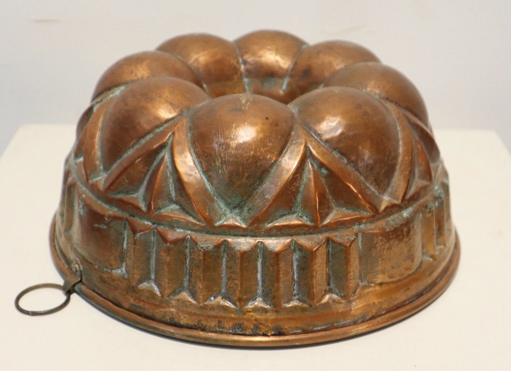 Antieke koperen tulband, Antiek en Kunst, Ophalen of Verzenden