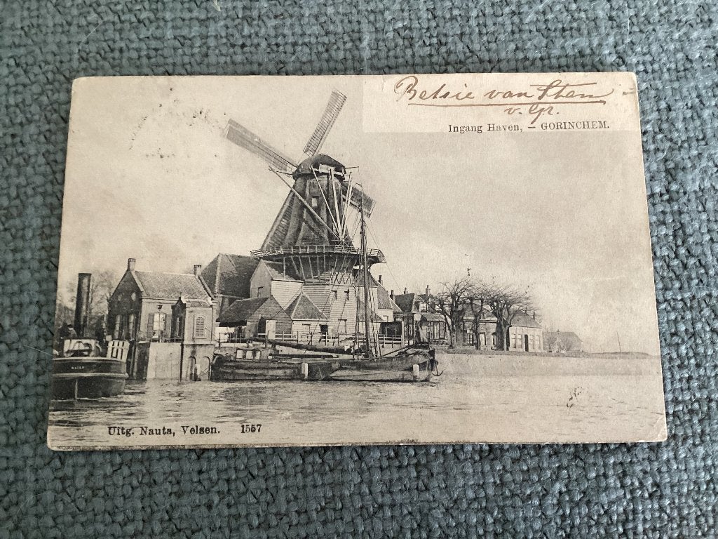 Gorinchem.  Molen. No 2., Ophalen of Verzenden, Voor 1920, Gelopen, Zuid-Holland