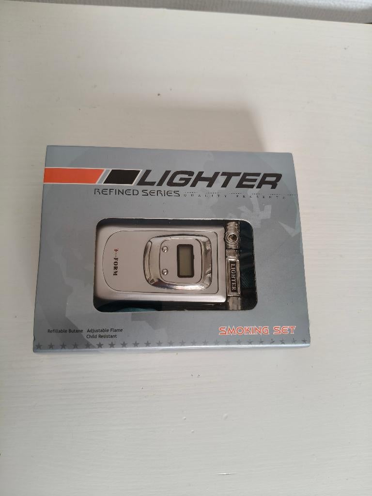 Navulbare gasaansteker mobiele telefoon model Samsung V200, Verzamelen, Rookartikelen, Aanstekers en Luciferdoosjes, Ophalen of Verzenden