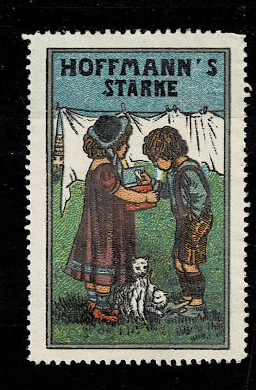 sluitzegel Duitsland HOFFMANN's STÄRKE, Ophalen of Verzenden, Overige thema's
