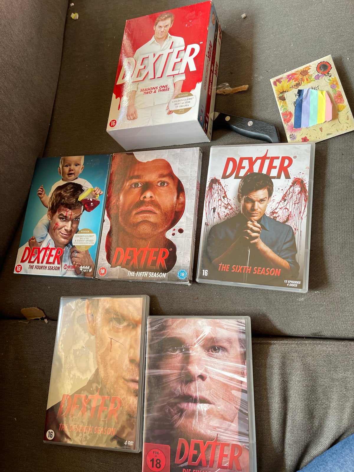 Dexter DVD Boxsets - Seizoen 1 t/m 8, Vanaf 16 jaar, Ophalen of Verzenden, Gebruikt, Maffia en Misdaad