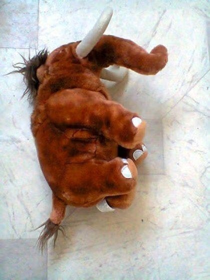 Ice Age Knuffel Ellie'26 CM Met Hoogte Van 18 CM, Ophalen of Verzenden, Zo goed als nieuw, Bruin, Overige typen