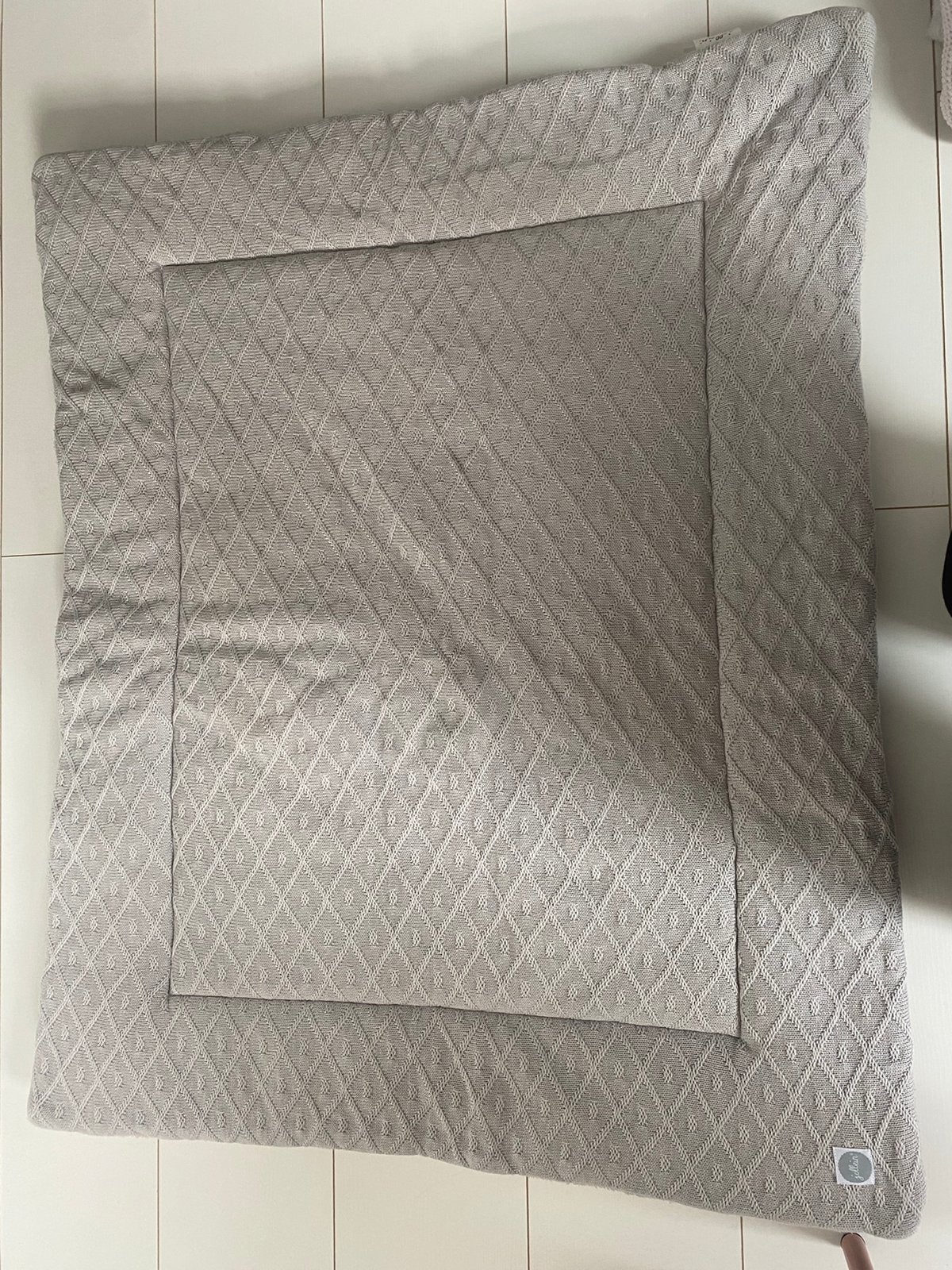 Boxkleed Jollein grijs, Ophalen, Zo goed als nieuw, Boxkleed