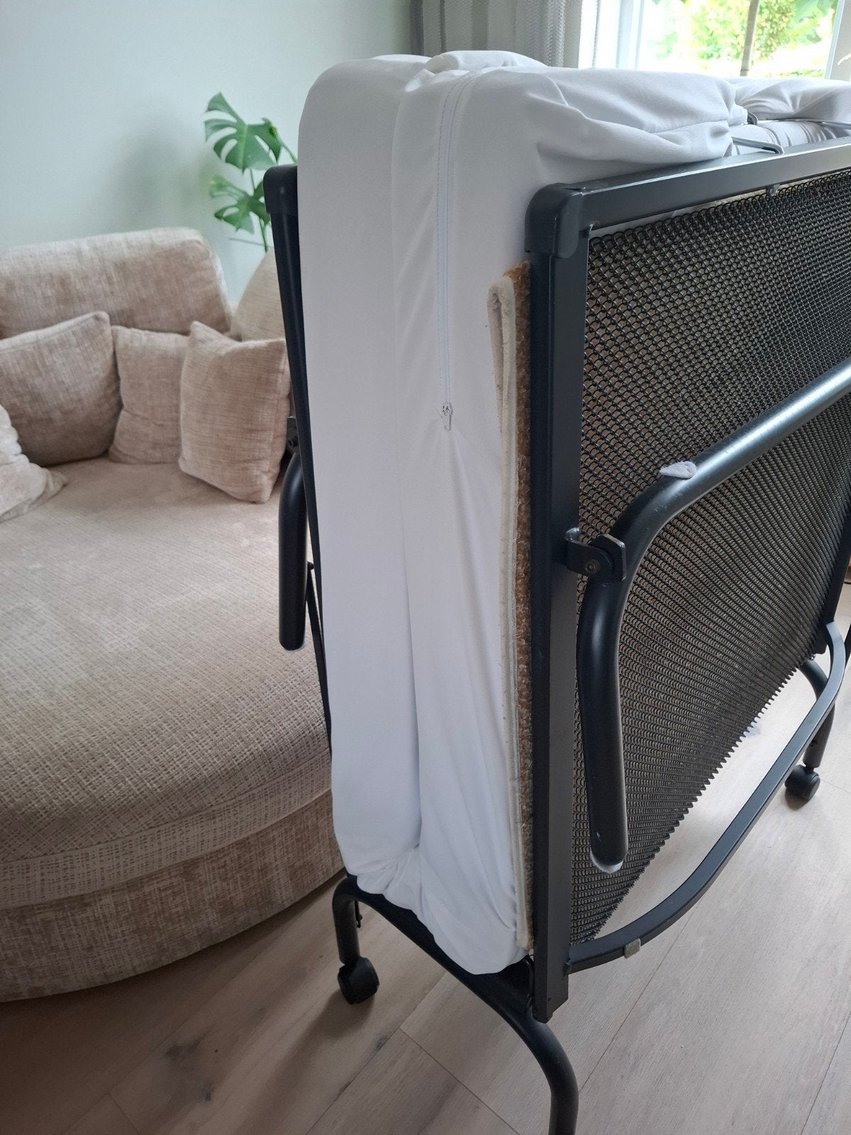 Opklapbed (19585), Ophalen, Gebruikt, Eenpersoons, 190 cm of minder