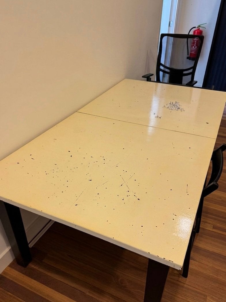 ikea bjursta tafel, Ophalen, Gebruikt, 200 cm of meer, 50 tot 100 cm