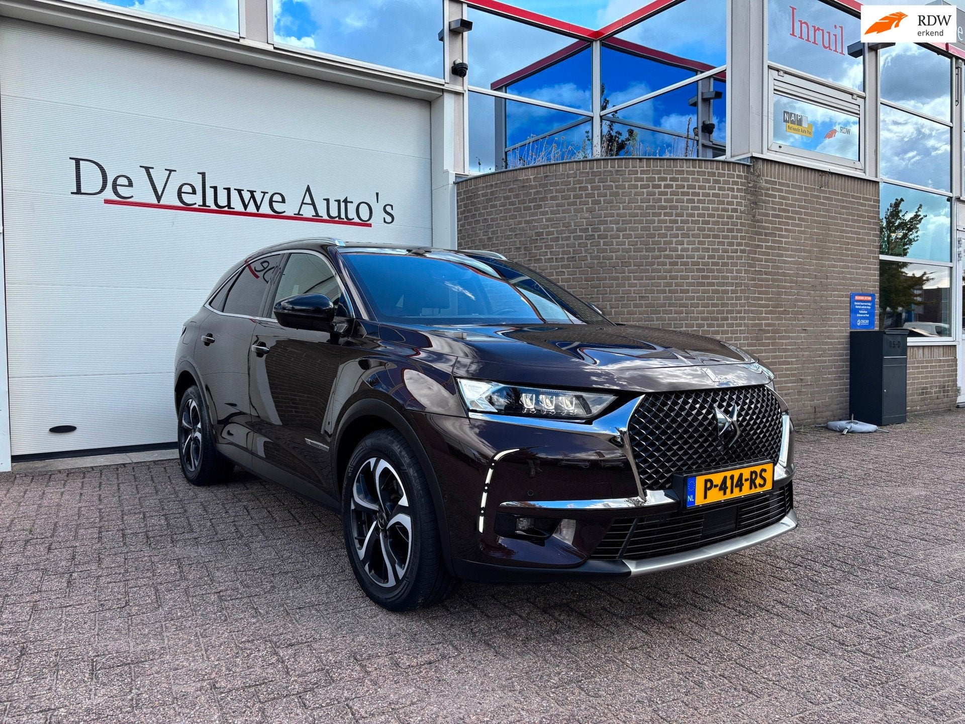 DS 7 Crossback 1.6 PureTech So Chic|Memory|LED||Carplay, Auto's, 15 km/l, 4 cilinders, Automatische klimaatregeling, Leder