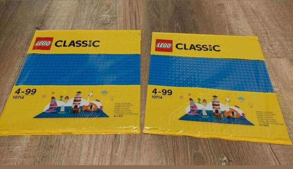 Lego 10714 Baseplate Basisplaat blauw, Ophalen, Nieuw
