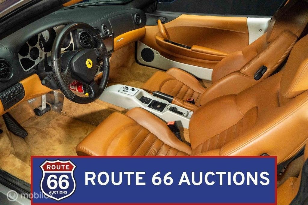 Ferrari 360 Modena | 2001 | Route 66 Auctions, Auto's, Overige carrosserieën, Zwart, Bedrijf, Handgeschakeld