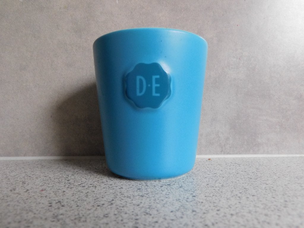 Mok 180 ml. Puur Royal Raja Blauw Douwe Egberts, Overige merken, Zo goed als nieuw, Overige stijlen, Porselein