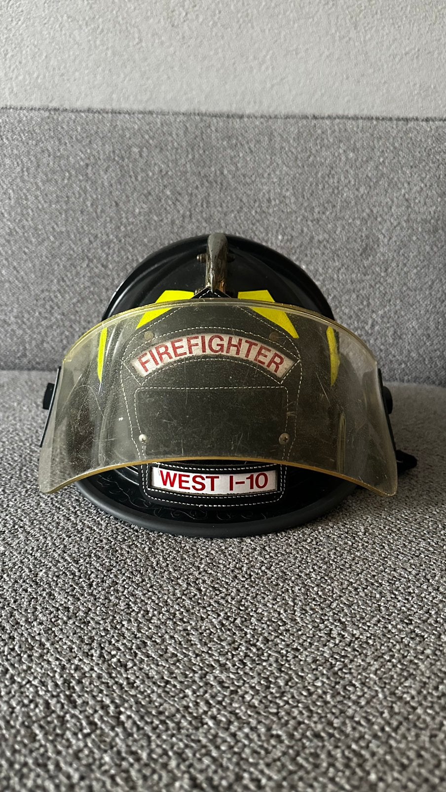 Brandweerhelm USA, Verzamelen, Ophalen of Verzenden, Landmacht, Amerika, Helm of Baret