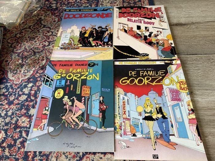 De Familie Doorzon, 4 Albums. Gerrit de Jager., Gerrit de Jager., Ophalen of Verzenden, Zo goed als nieuw, Meerdere stripboeken