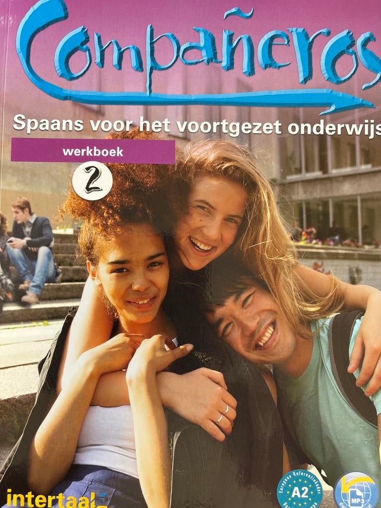 Compañeros Spaans Werkboek 2 - Voortgezet Onderwijs, Ophalen of Verzenden, Zo goed als nieuw