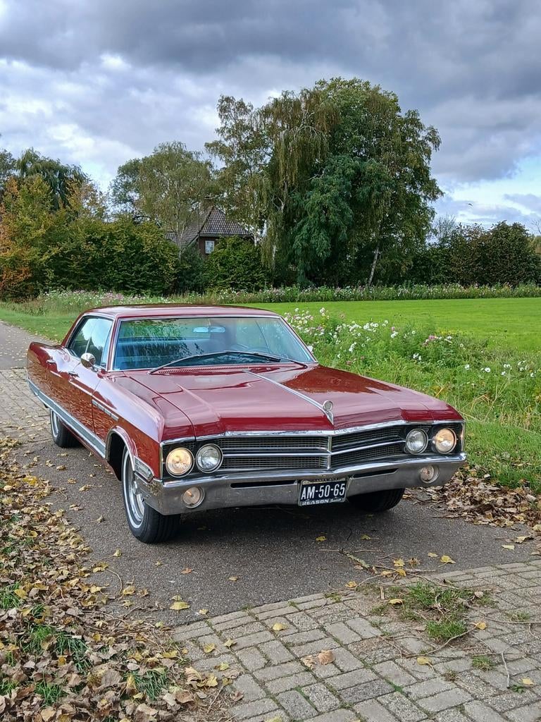 Buick Electra 6.6 225 AUT 1964 Rood, Auto's, Automaat, 8 cilinders, 320 pk, 6570 cc