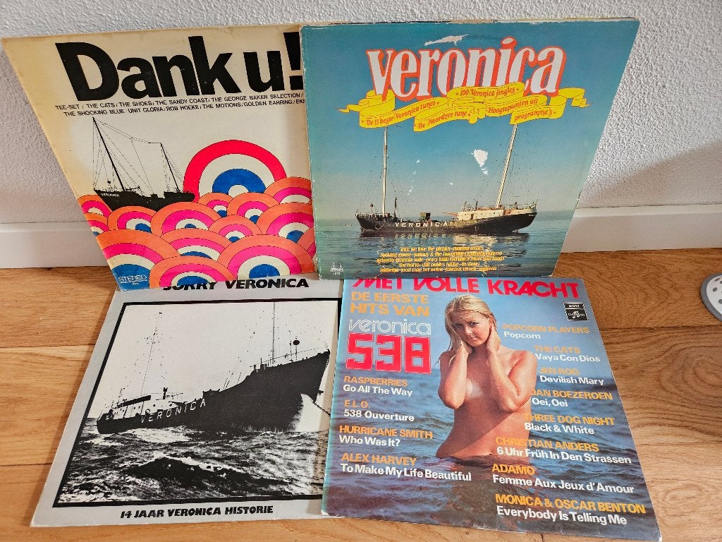 4 lp's Veronica 1 dubbel lp € 15,00, Ophalen of Verzenden, Gebruikt, 12 inch, LP