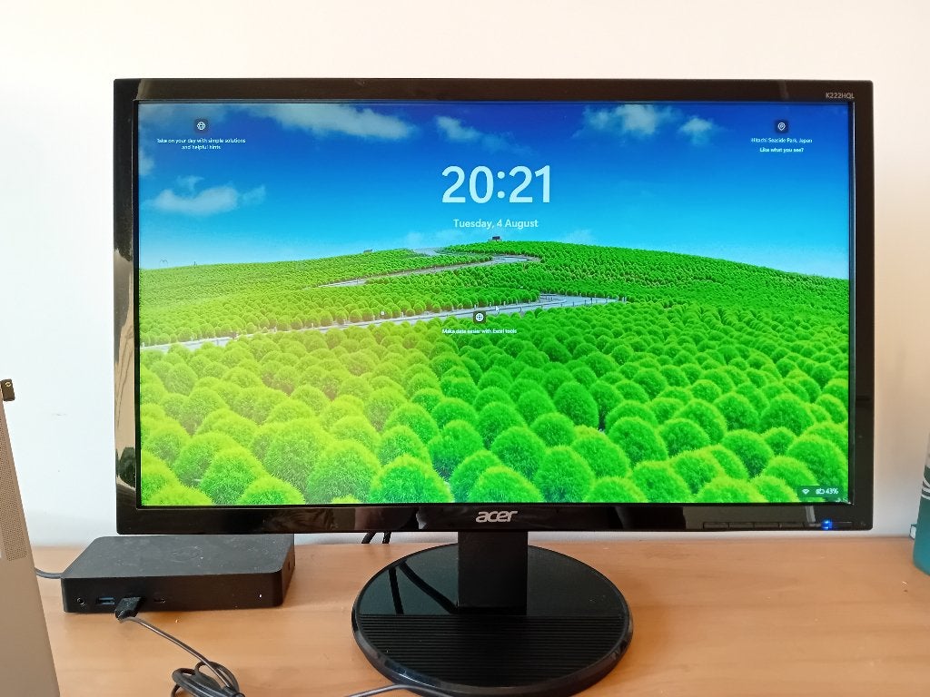 Acer K222HQL Widescreen LCD Monitor 21.5", Computers en Software, Monitoren, Ophalen, Acer., Full HD, TN