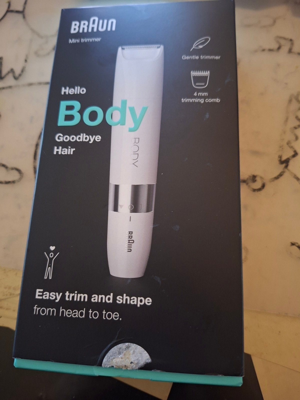 Braun Mini Trimmer - Hello Body, Goodbye Hair, Verzenden, Nieuw