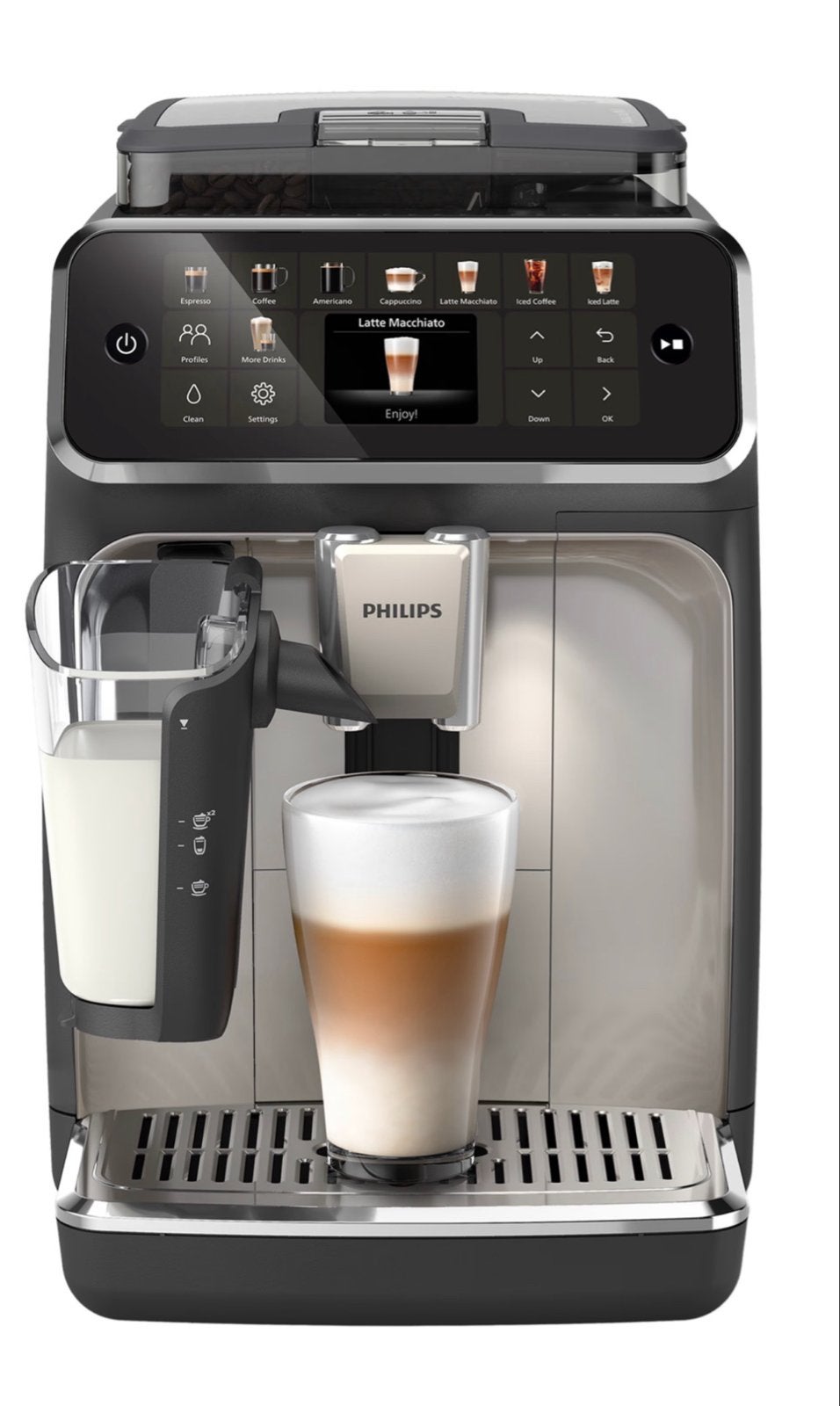 Philips 5500 serie volautomatische espressomachine, Witgoed en Apparatuur, Afneembaar waterreservoir, Espresso apparaat, 10 kopjes of meer