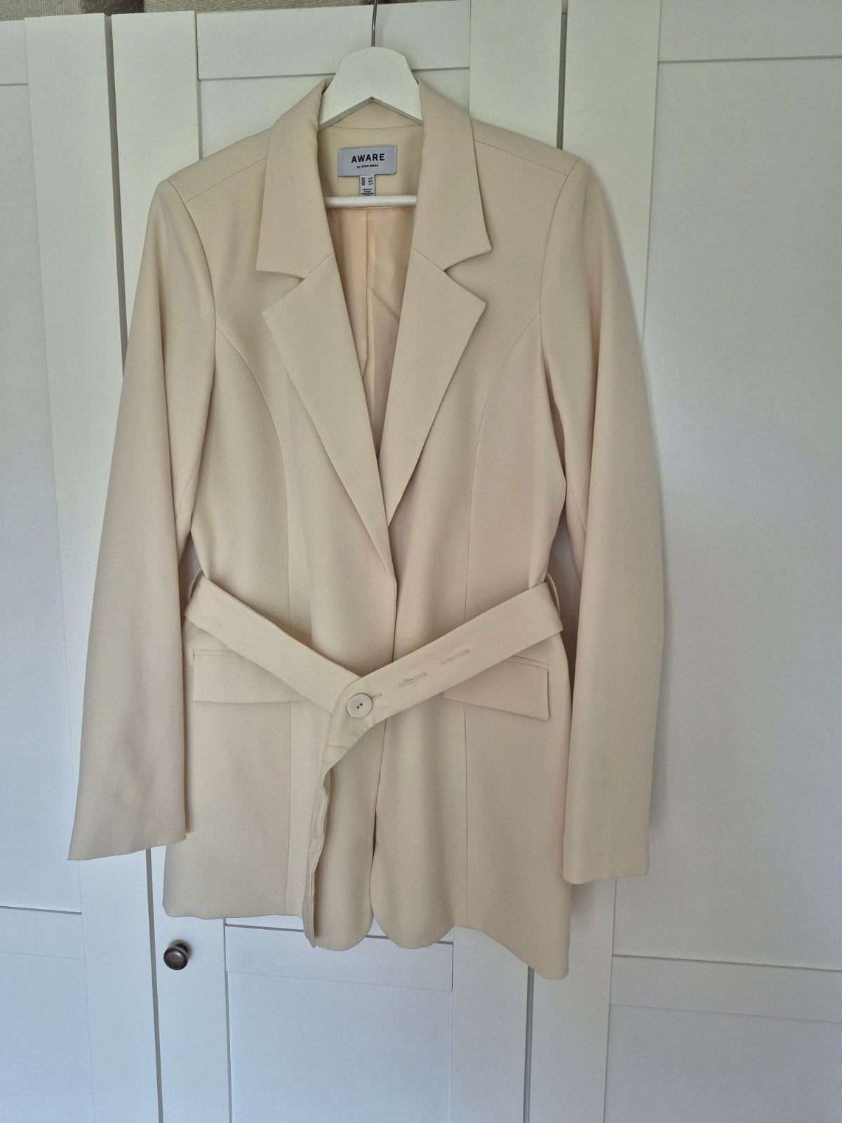 crème kleurige blazer tall collectie maat L nieuw!, Kleding | Dames, Beige, Maat 42/44 (L), Ophalen of Verzenden, Zo goed als nieuw