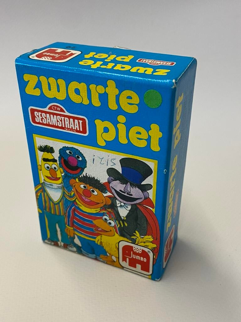 JUMBO Zwarte Piet Sesamstraat kaartspel, Ophalen of Verzenden, Gebruikt, Kwartet(ten)