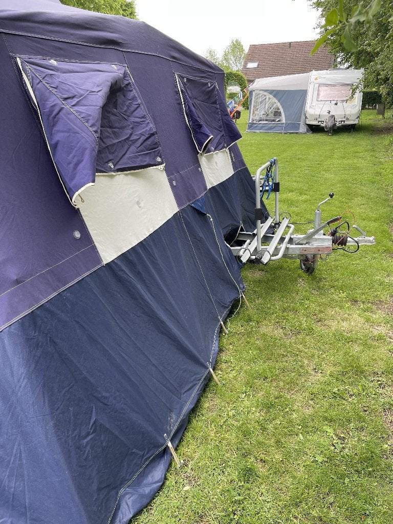 TE KOOP MOOIE (zeer complete) Jamet Panorama, Caravans en Kamperen, Ophalen, Blauw, Tot en met 4, Jamet