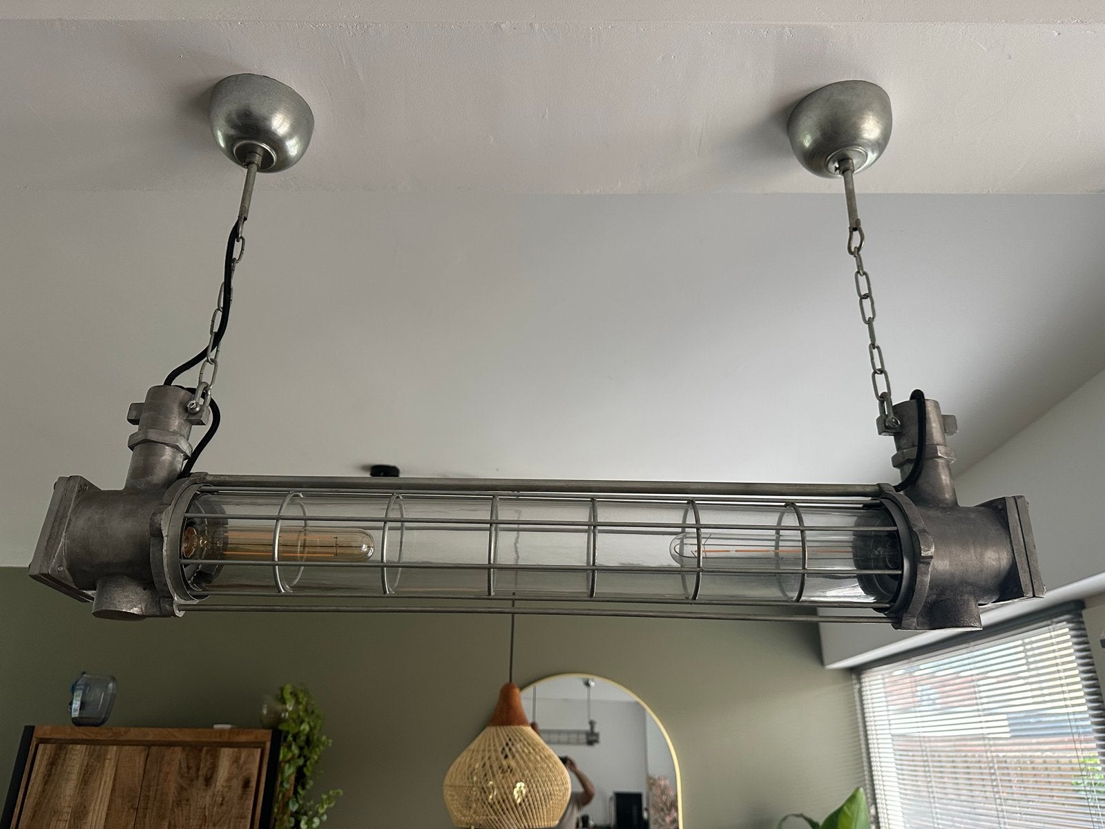 Industriële lamp vt wonen, Ophalen of Verzenden