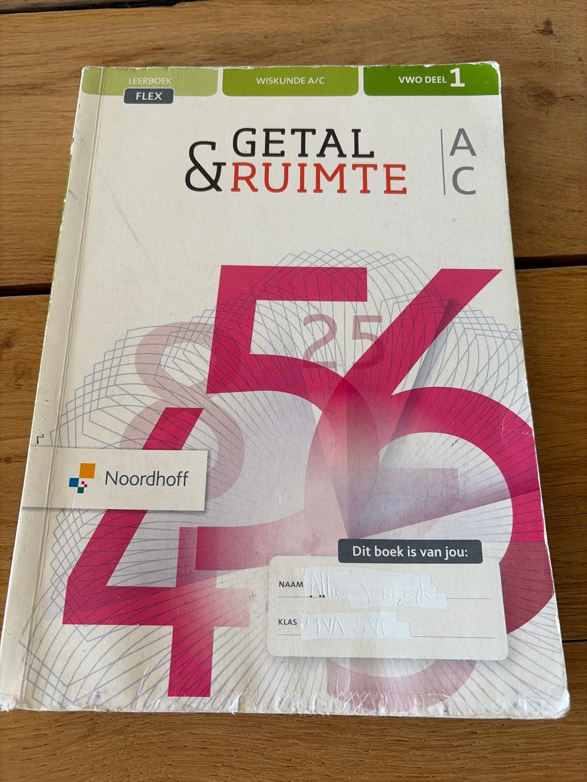 getal & ruimte A/C deel 1, Ophalen of Verzenden, Gelezen