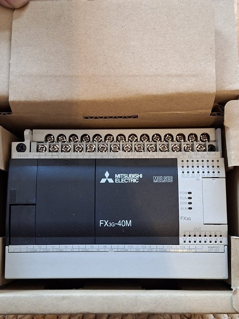 MITSUBISHI PLC FX3G-40M, Ophalen of Verzenden, Gebruikt
