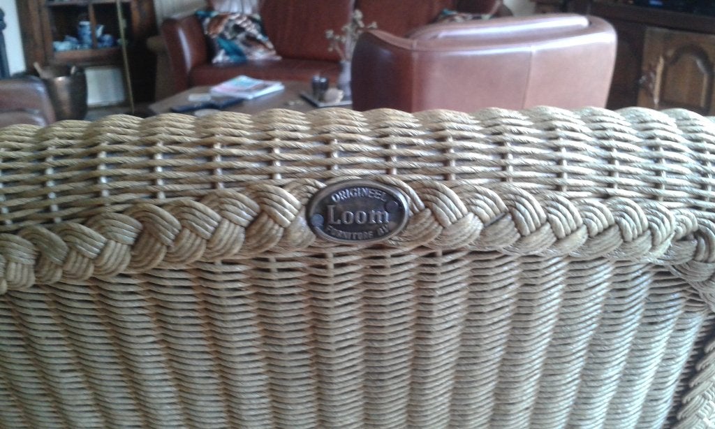 Loom stoelen, Ophalen, Gebruikt, Twee, Bruin