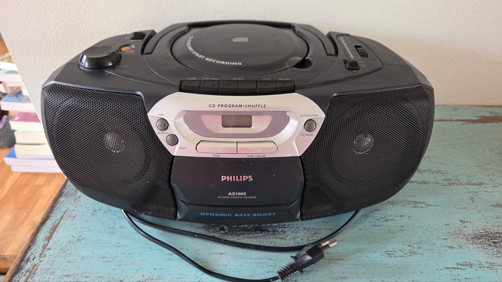 Philips AZ1005 CD Soundmachine - Draagbare CD-speler, Philips, Gebruikt, Cd-speler, Draagbaar