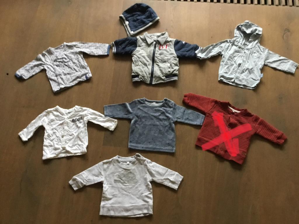 Truien maat 56 jongen unisex trui truitje vest vestje, Kinderen en Baby's, Ophalen of Verzenden, Zo goed als nieuw, Jongetje, Truitje of Vestje
