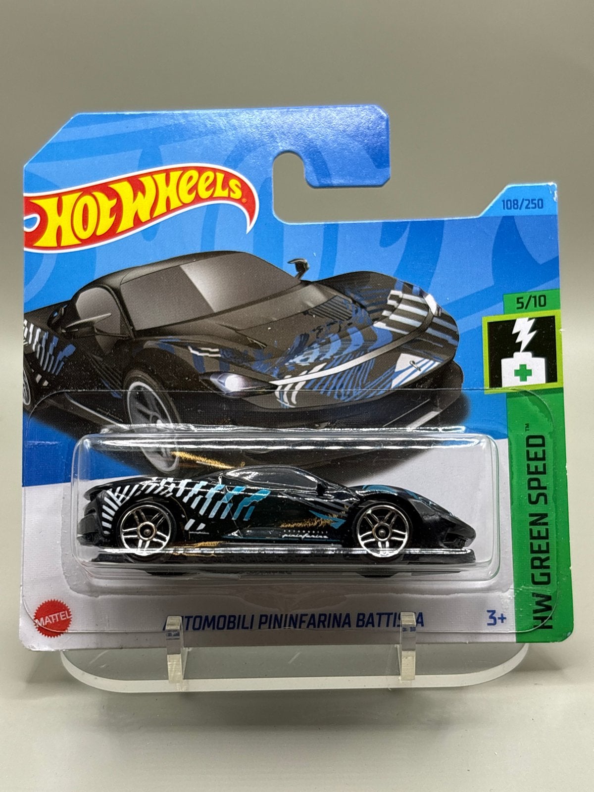 Hot Wheels 2023 HW Green Speed Automobili Pininfarina Battis, Auto, Nieuw, Ophalen of Verzenden, Mattel
