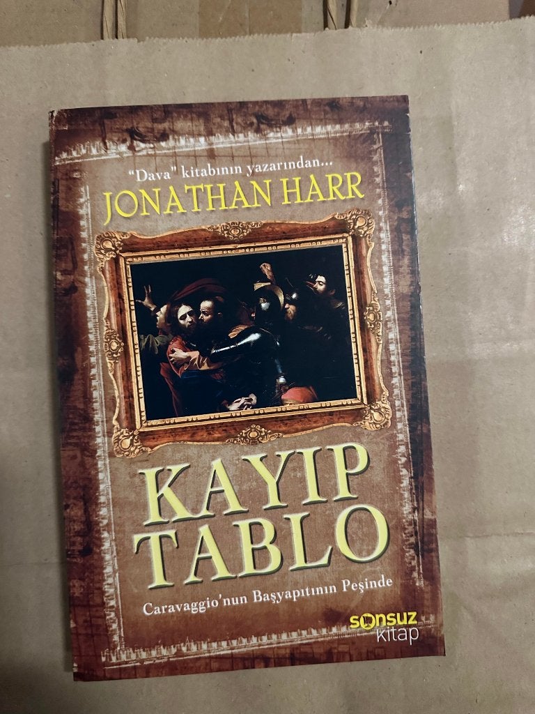 Caravaggio'nun Kayıp Tablosu, Ophalen of Verzenden, Nieuw, Jonathan Harr