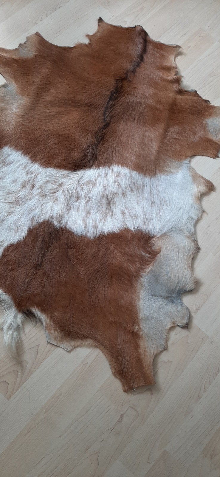 Geitenvel, Ophalen, Bruin, Rechthoekig