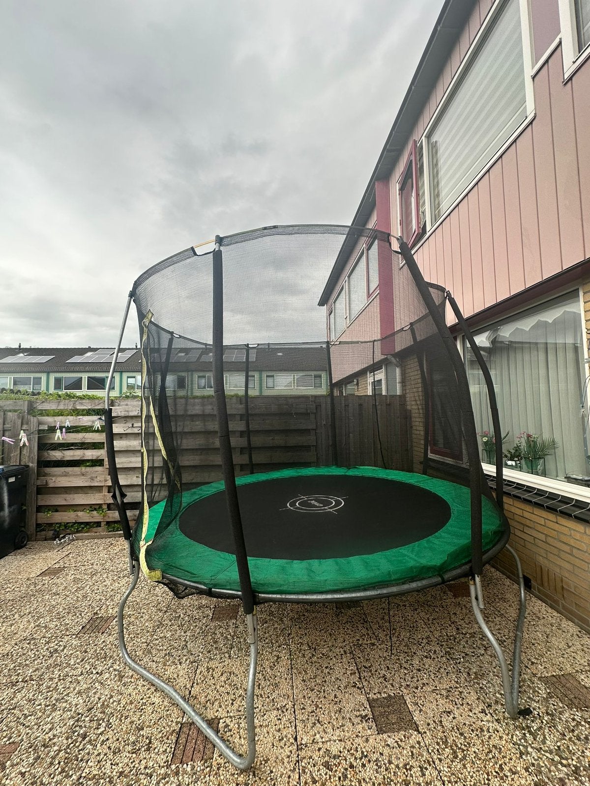 Trampoline met veiligheidsnet CRIVIT, Ophalen of Verzenden, Gebruikt